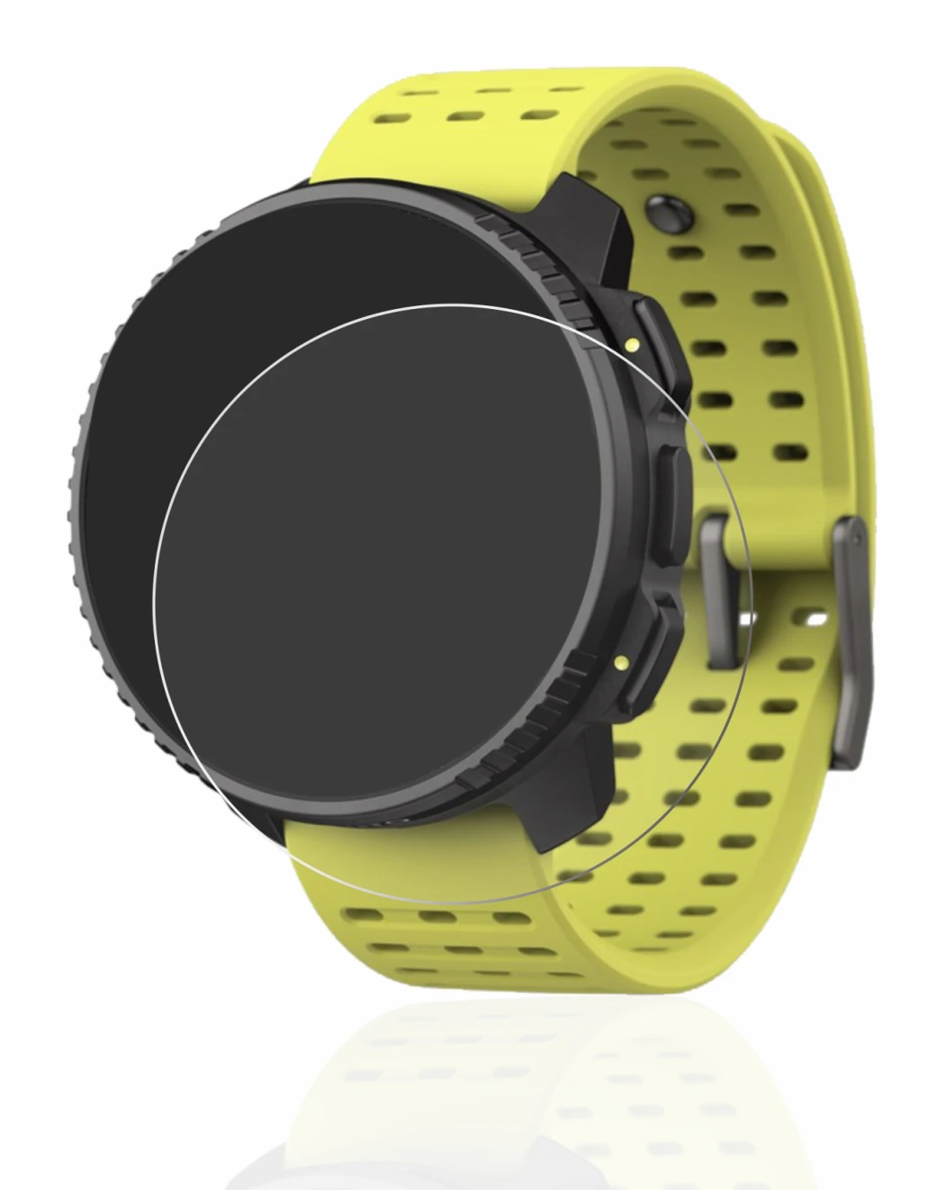 Abbildung des Geräts Suunto Vertical mit einer Vielzahl des Displayschutzes.
