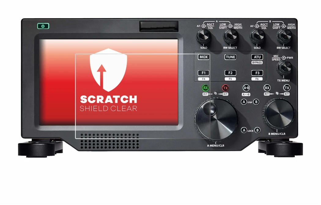 Abbildung des Geräts FlexRadio Maestro FLEX-6000 mit einer Vielzahl des Displayschutzes.