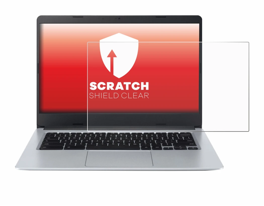 Abbildung des Geräts Acer Chromebook Spin 314 CB314-2HT mit einer Vielzahl des Displayschutzes.