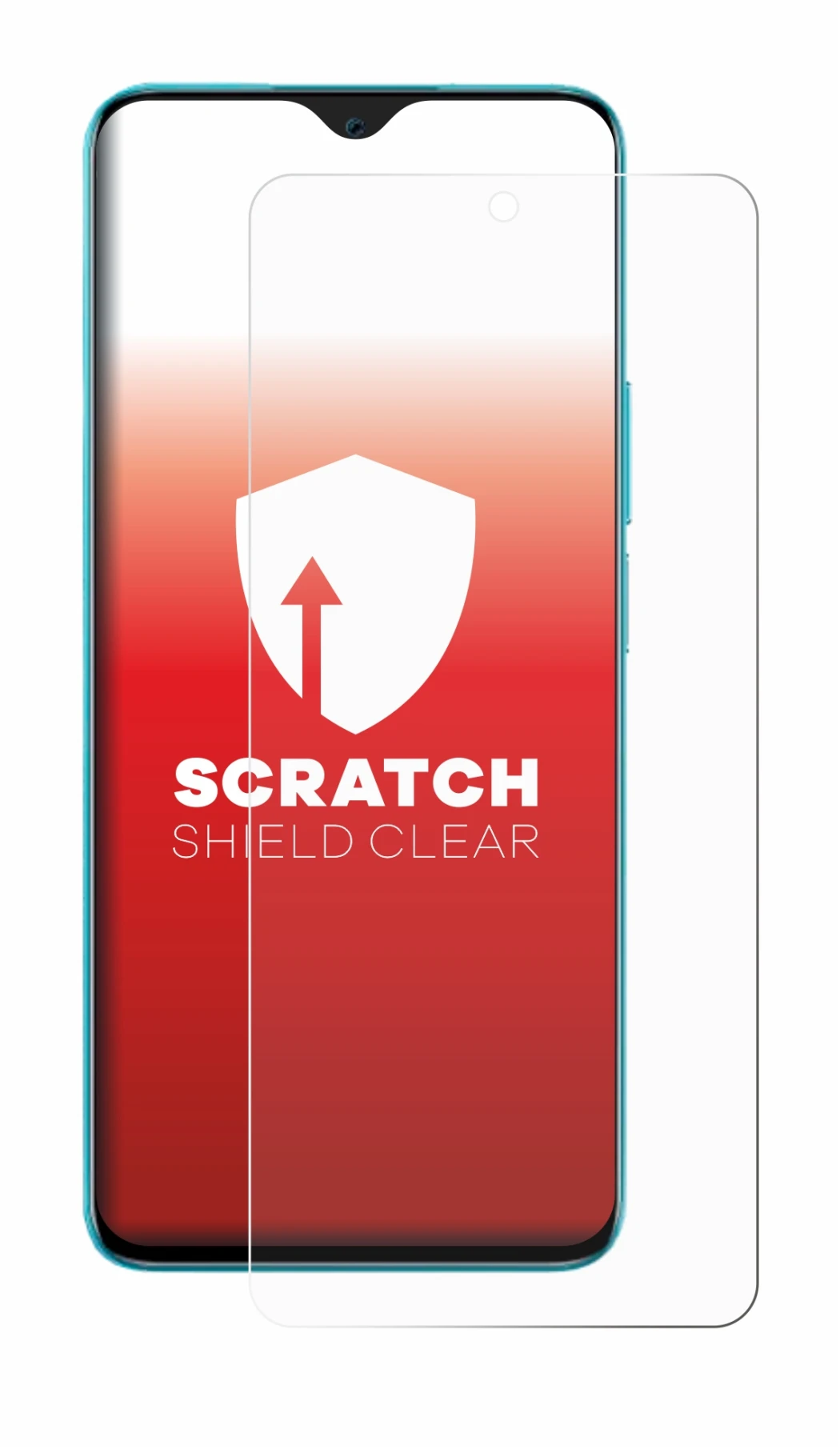 Abbildung des Geräts Honor 90 Lite mit einer Vielzahl des Displayschutzes.