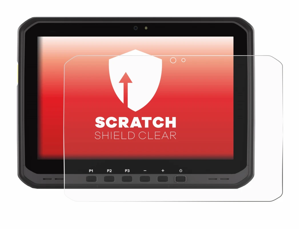 Abbildung des Geräts Zebra ET60 mit einer Vielzahl des Displayschutzes.