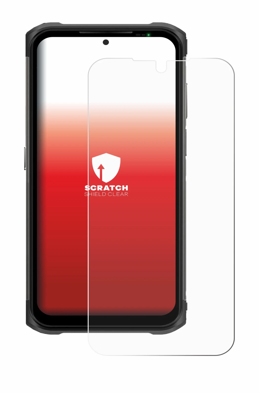 Abbildung des Geräts Ulefone Armor 12S mit einer Vielzahl des Displayschutzes.