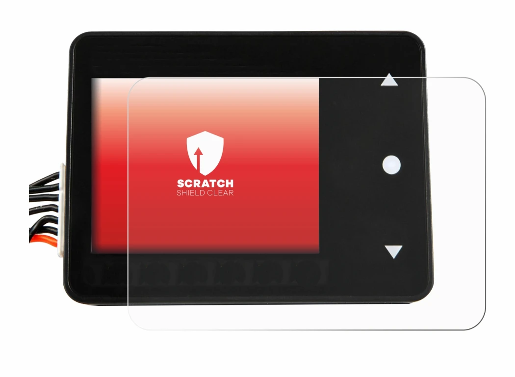 Abbildung des Geräts Spektrum Smart Technology XBC100 mit einer Vielzahl des Displayschutzes.
