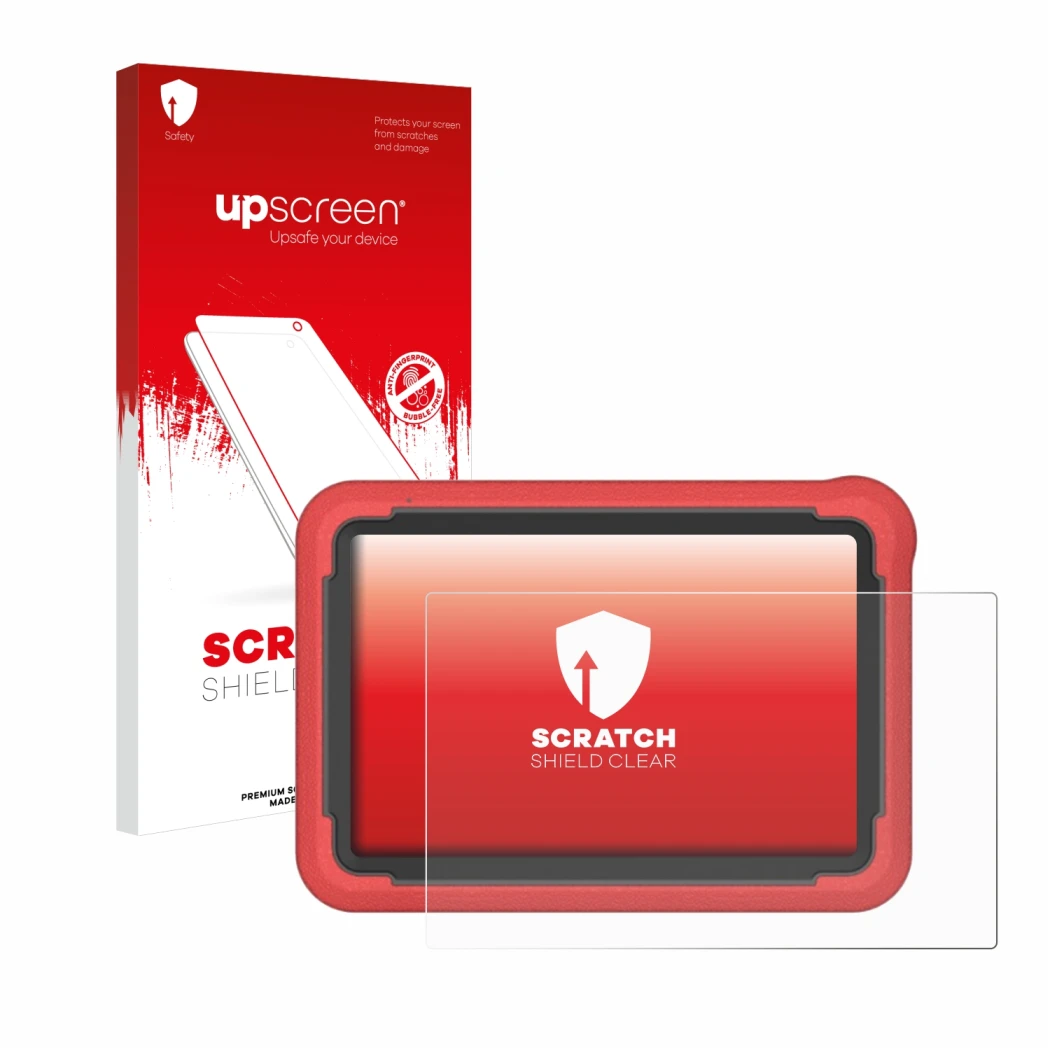 Vorderseite einer Produktverpackung mit dem Markenlogo upscreen. Daneben ist das Gerät Launch X-431 ProV5 2023 (10,1
