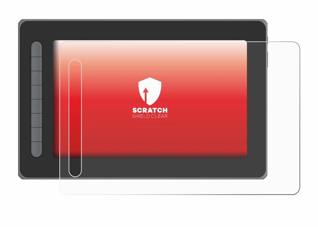 Abbildung des Geräts XP-Pen Artist 12 (2. Gen.) mit einer Vielzahl des Displayschutzes.