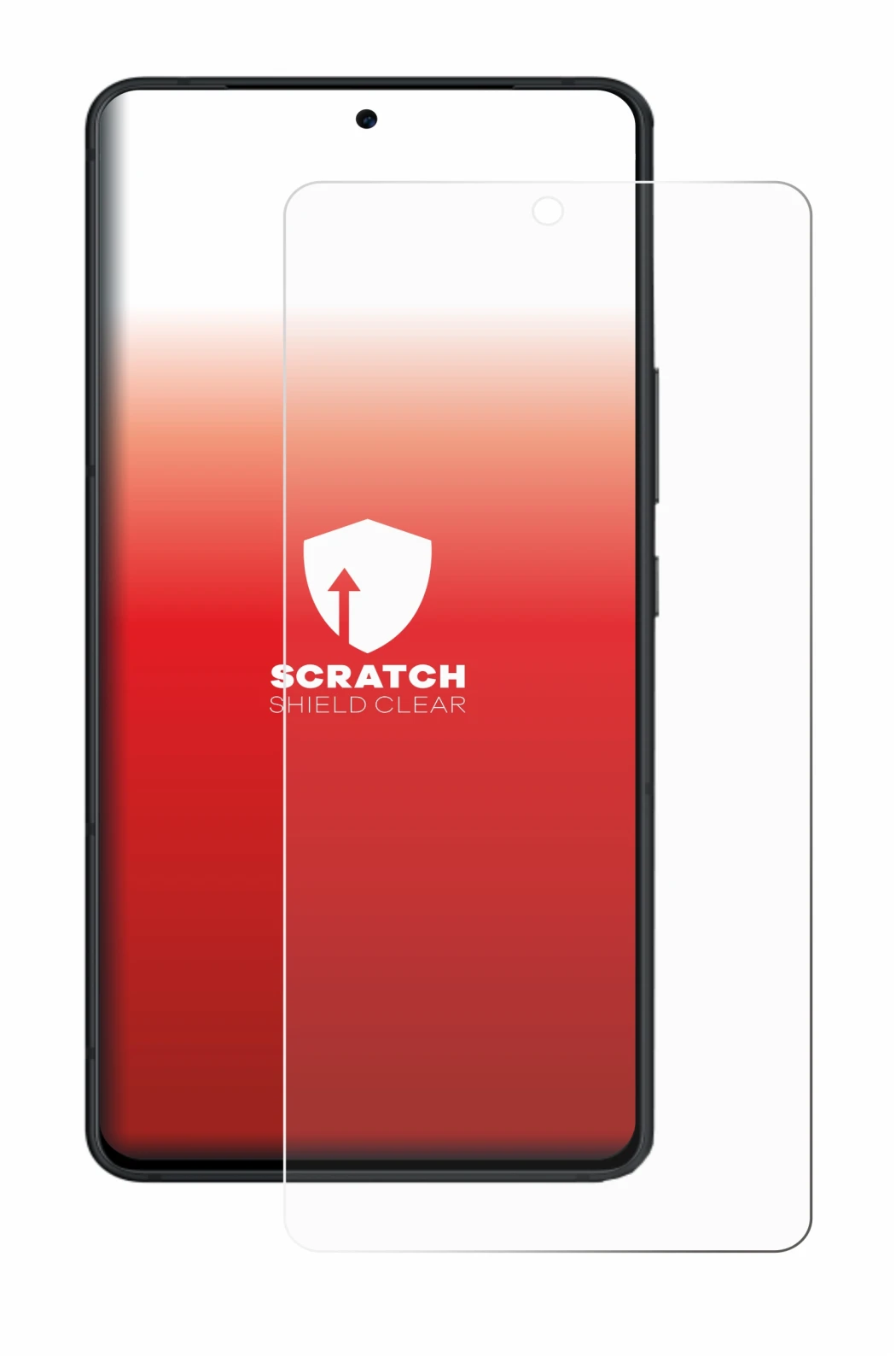 Abbildung des Geräts ASUS ROG Phone 8 Pro mit einer Vielzahl des Displayschutzes.