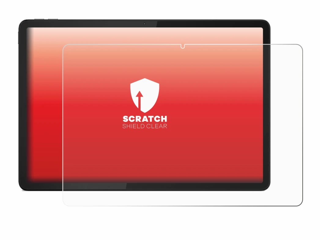 Abbildung des Geräts Lenovo Tab M11 mit einer Vielzahl des Displayschutzes.