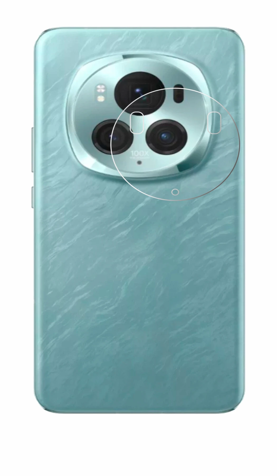 Abbildung des Geräts Honor Magic 6 Pro (NUR Kameraschutz) mit einer Vielzahl des Displayschutzes.