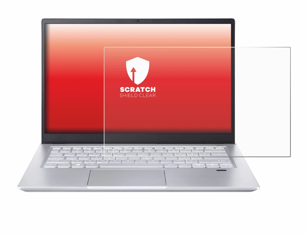 Abbildung des Geräts Acer Swift X 14 SFX14-72G Non-Touch mit einer Vielzahl des Displayschutzes.