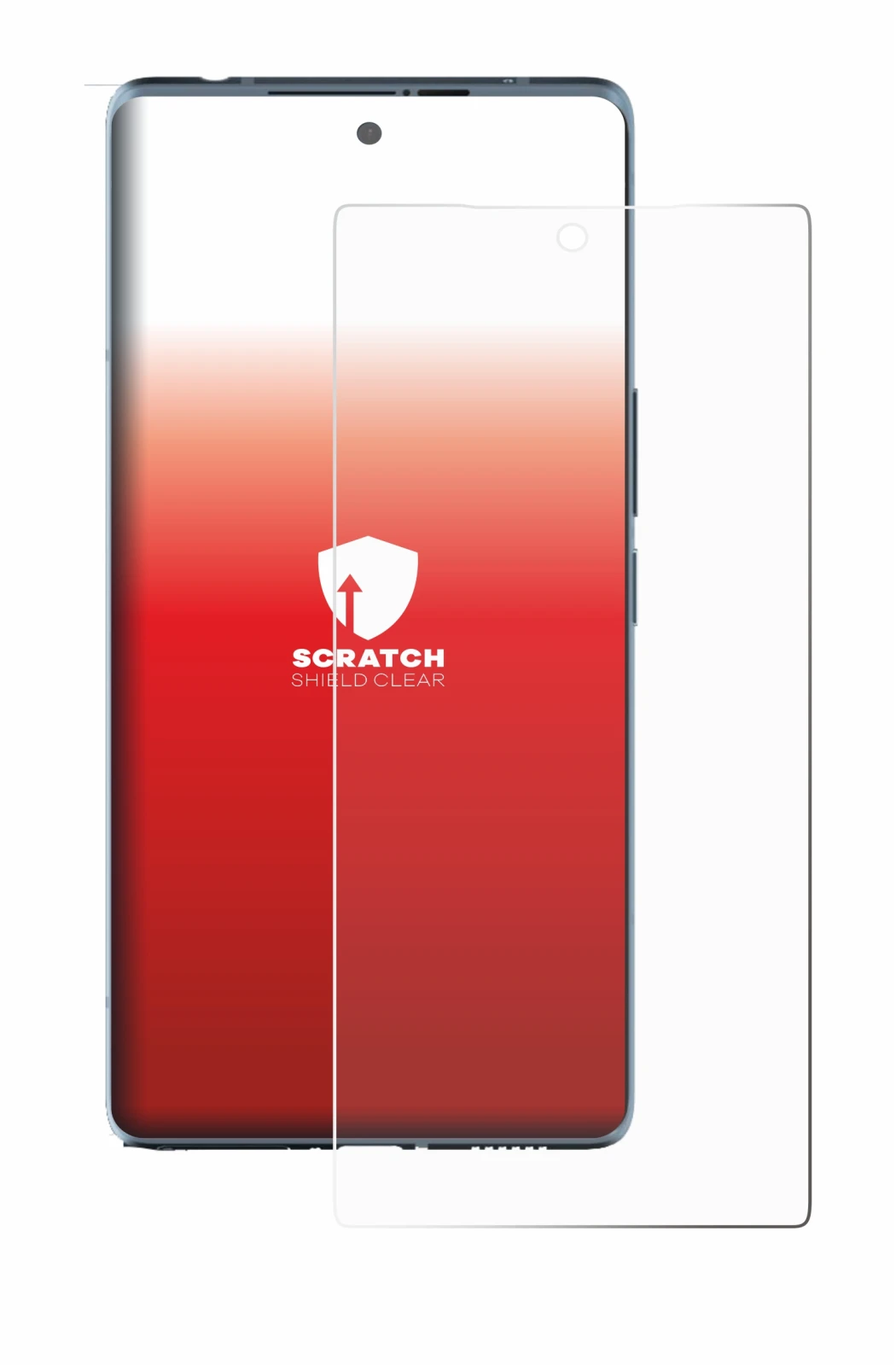 Abbildung des Geräts HTC U24 Pro mit einer Vielzahl des Displayschutzes.