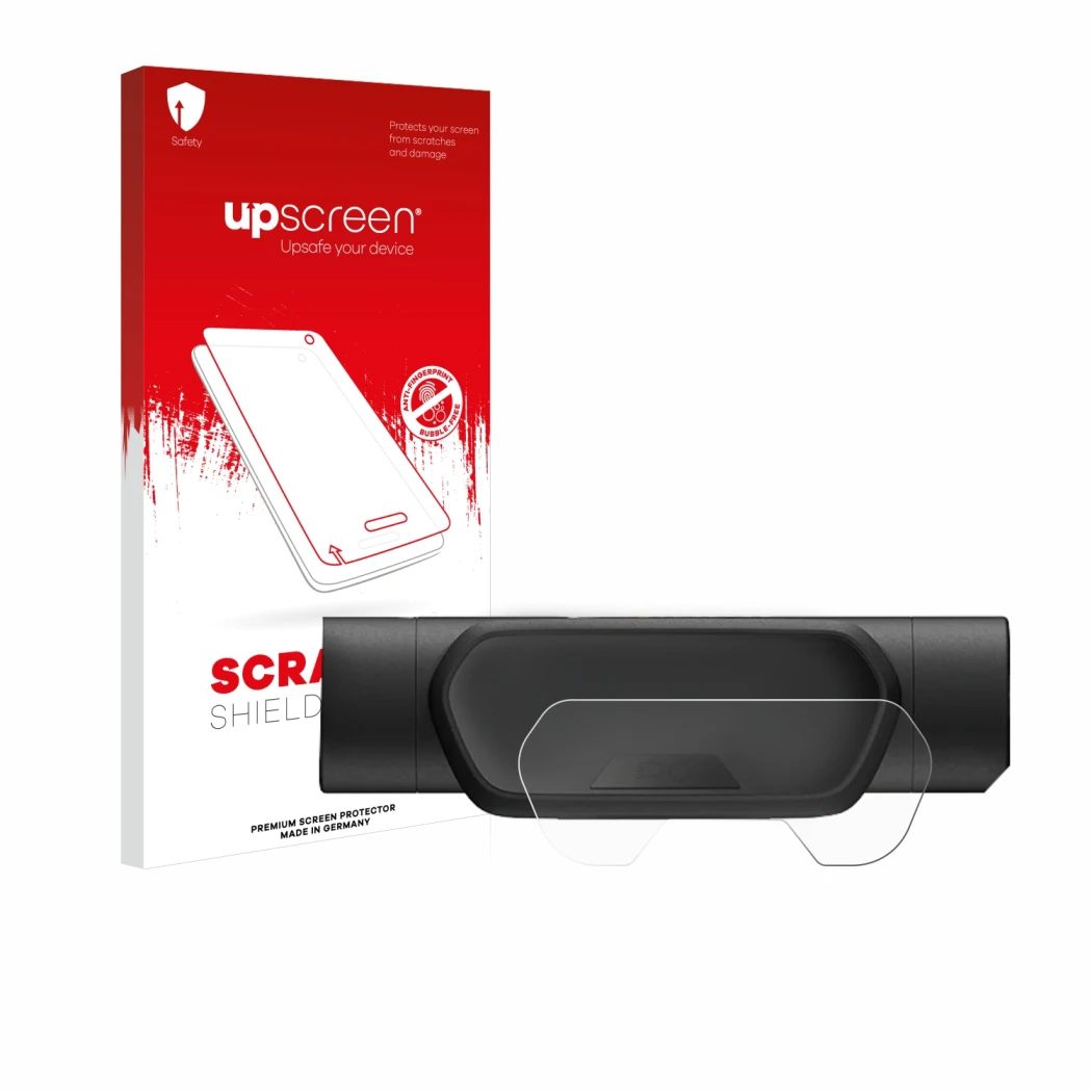 Vorderseite einer Produktverpackung mit dem Markenlogo upscreen. Daneben ist das Gerät Segway Ninebot eKickScooter E2 Pro mit