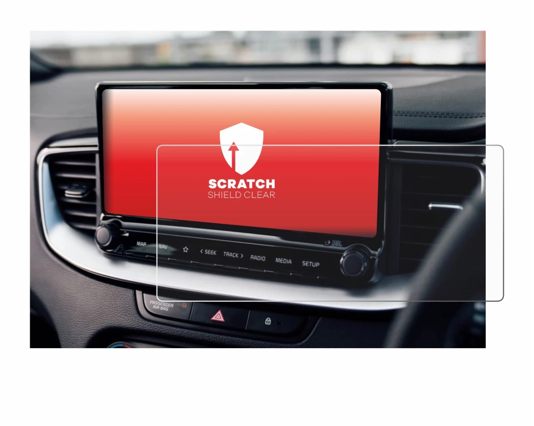 Abbildung des Geräts Kia XCeed 2024 mit einer Vielzahl des Displayschutzes.