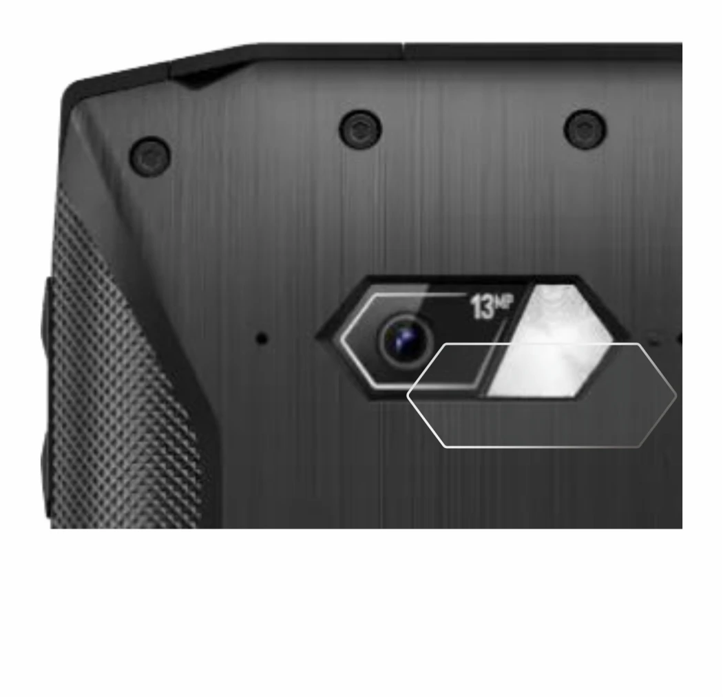 Abbildung des Geräts Crosscall Core-M5 (NUR Kameraschutz) mit einer Vielzahl des Displayschutzes.