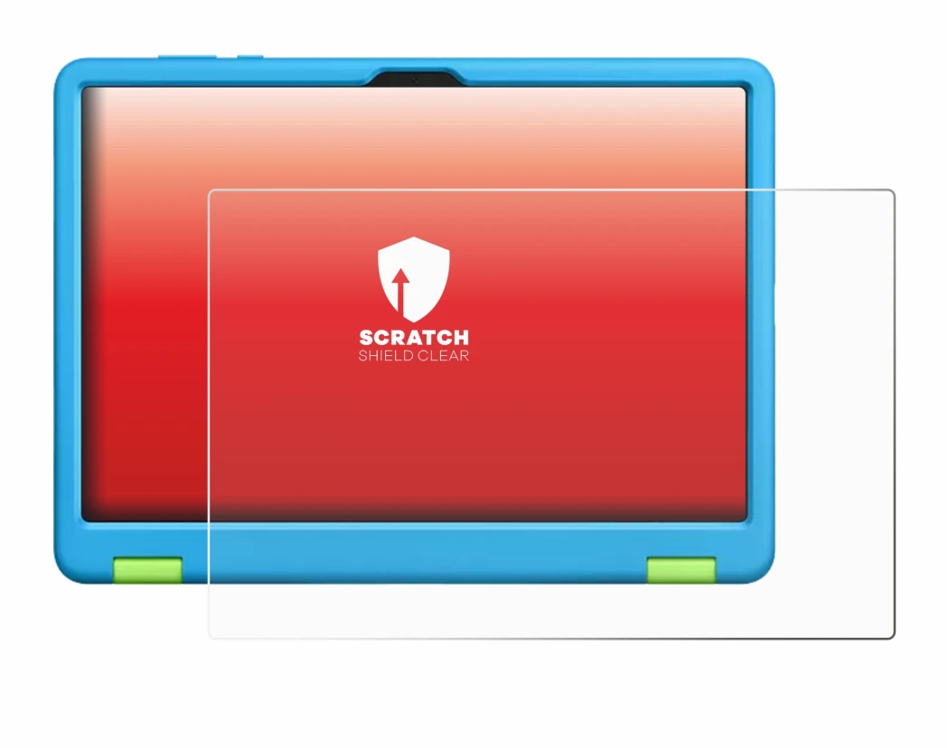 Abbildung des Geräts Honor Pad X8a Kids Edition mit einer Vielzahl des Displayschutzes.