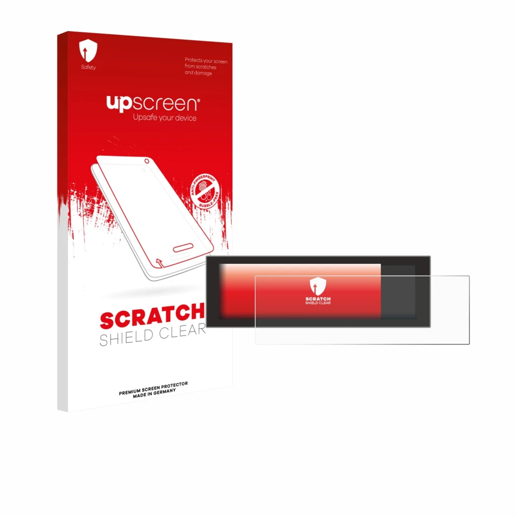 Vorderseite einer Produktverpackung mit dem Markenlogo upscreen. Daneben ist das Gerät EcoFlow DELTA 3 Plus mit dem zugehörige