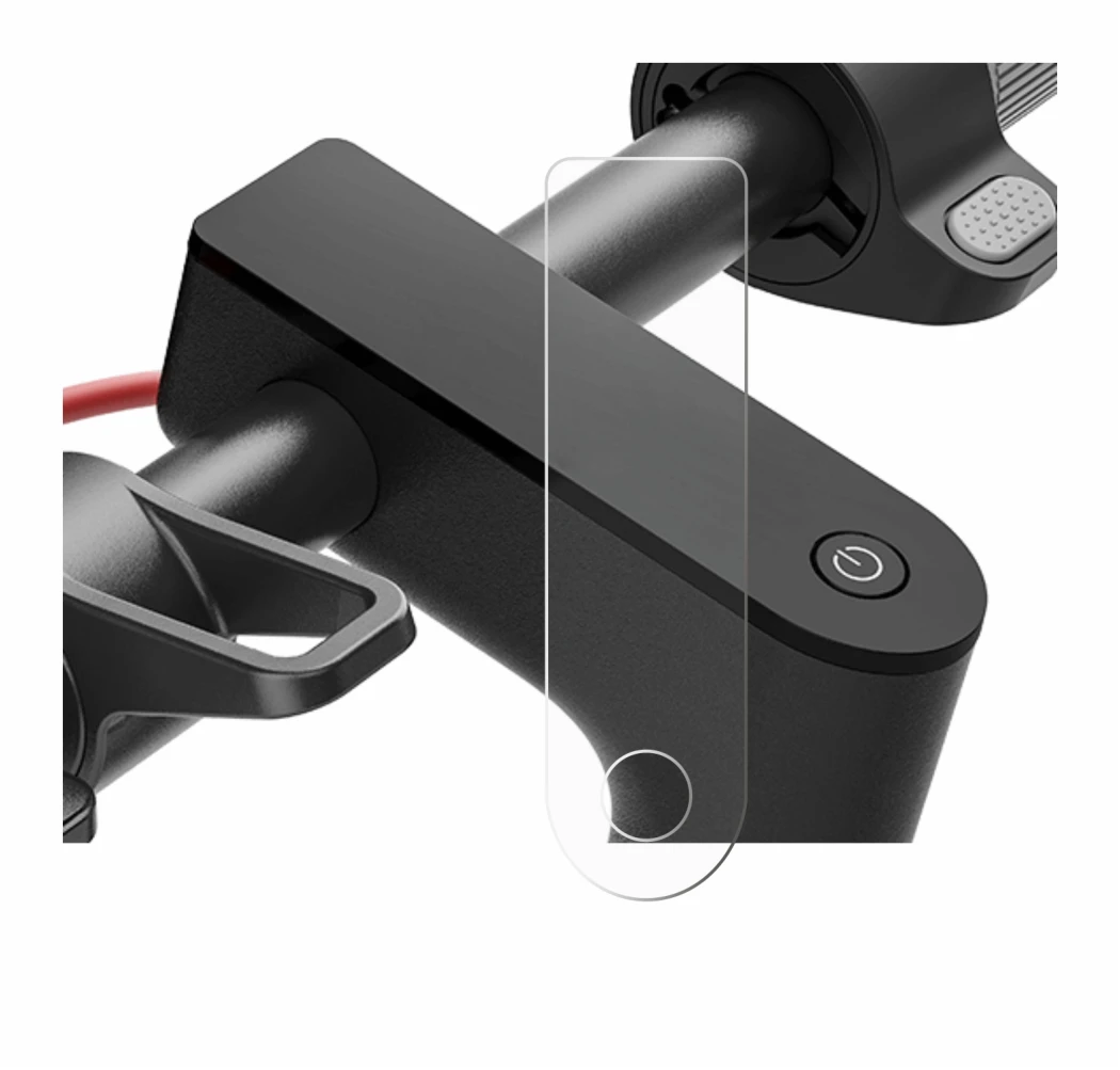 Abbildung des Geräts Xiaomi Electric Scooter 4 mit einer Vielzahl des Displayschutzes.