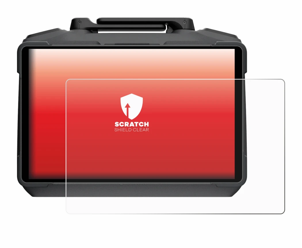 Abbildung des Geräts DJI RC Pro 2 mit einer Vielzahl des Displayschutzes.