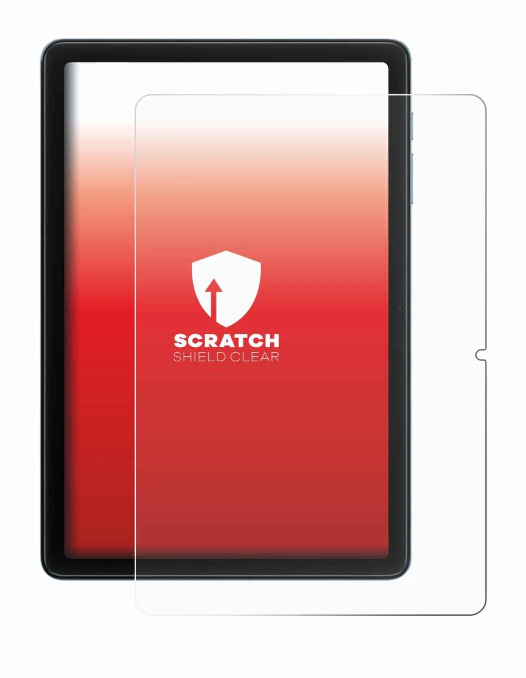 Abbildung des Geräts Blackview Tab 20 WiFi mit einer Vielzahl des Displayschutzes.