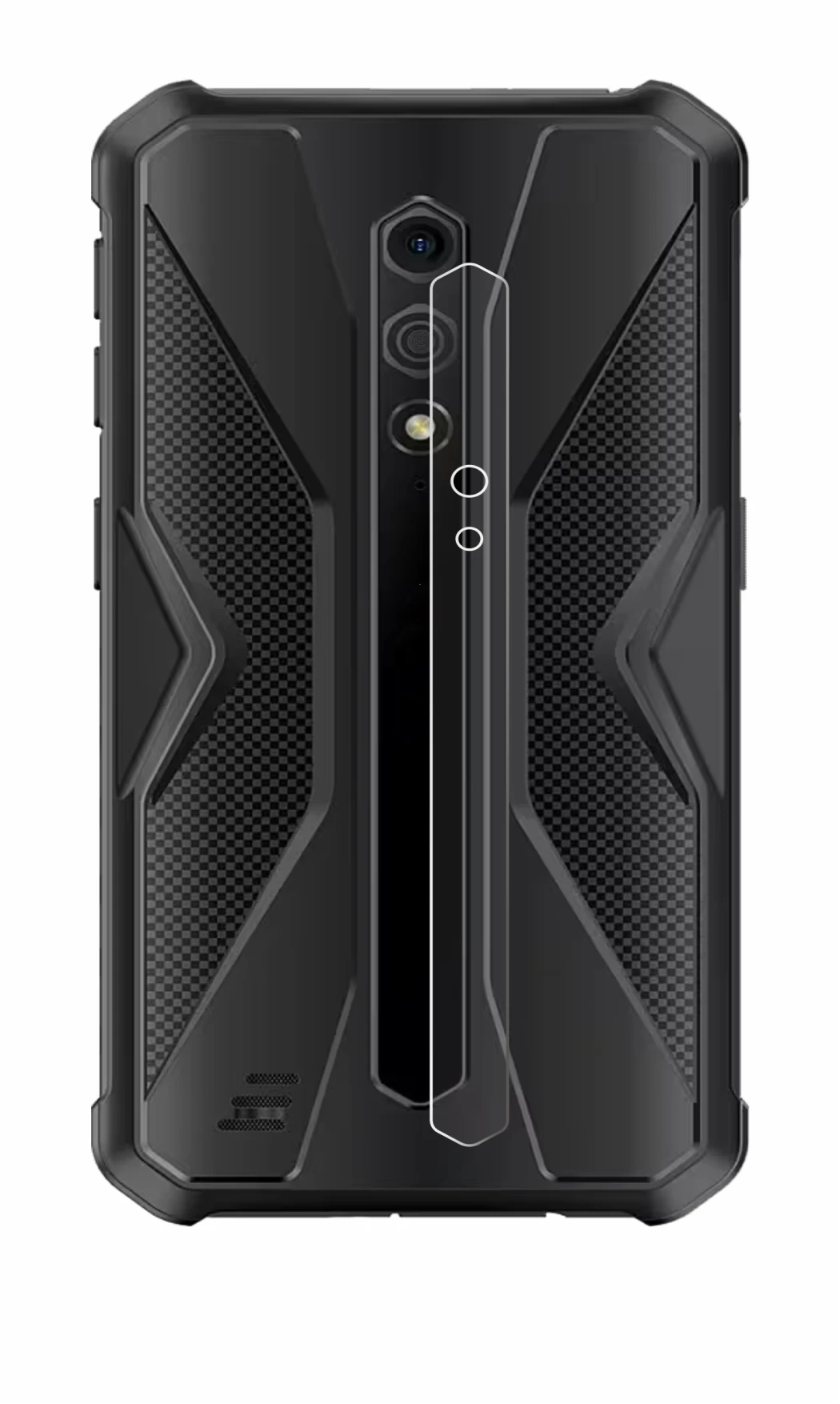 Abbildung des Geräts Ulefone Armor X12 Pro (NUR Kameraschutz) mit einer Vielzahl des Displayschutzes.