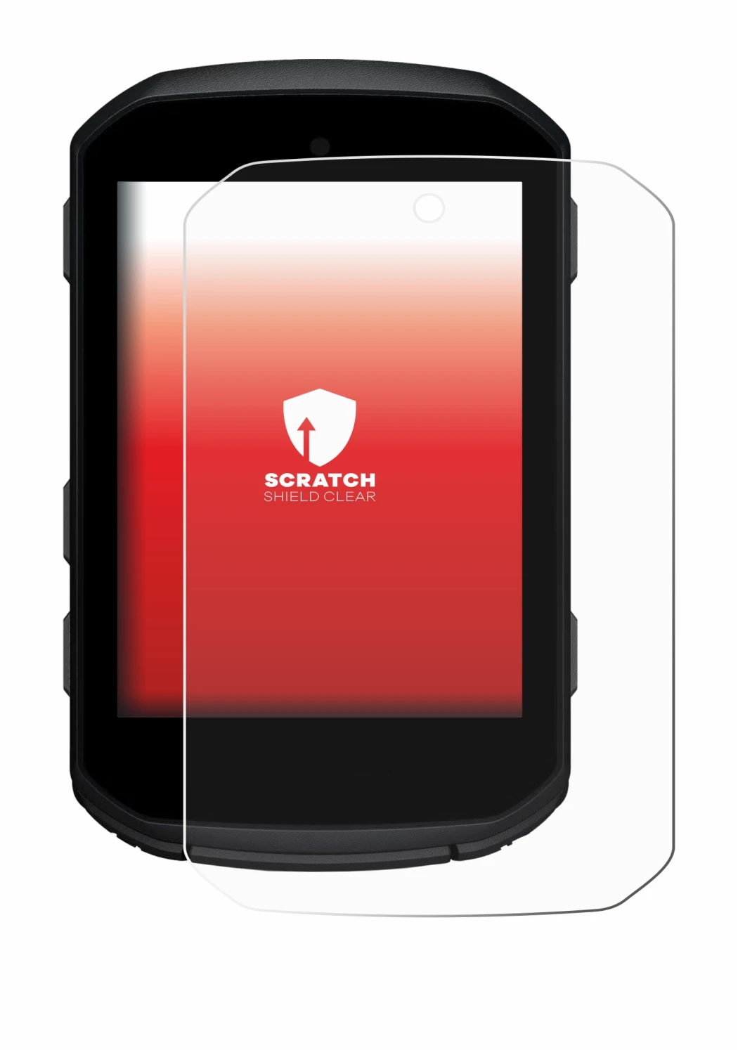 Abbildung des Geräts Garmin Edge 850 mit einer Vielzahl des Displayschutzes.