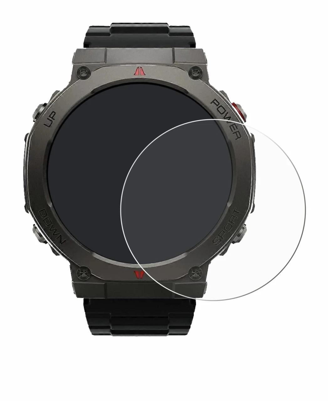 Abbildung des Geräts Xiaomi Black Shark GS3 Ultra mit einer Vielzahl des Displayschutzes.