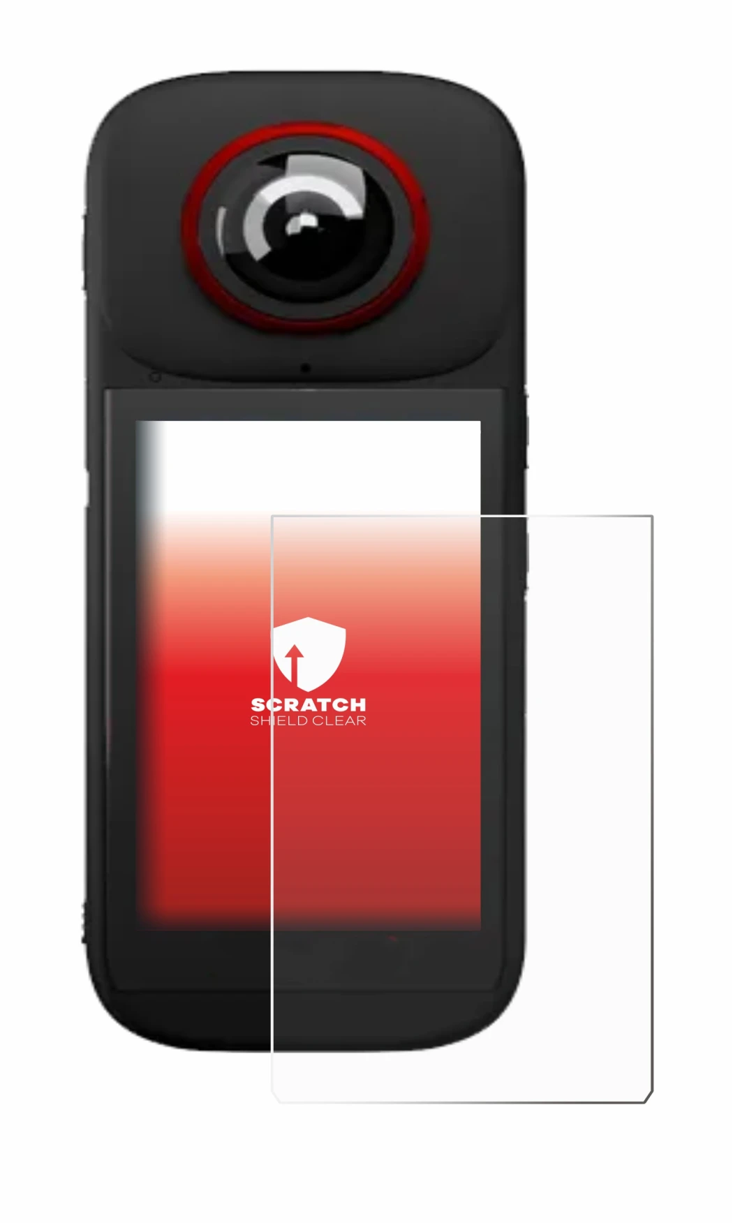 Abbildung des Geräts Labpano PanoX V3 360° mit einer Vielzahl des Displayschutzes.