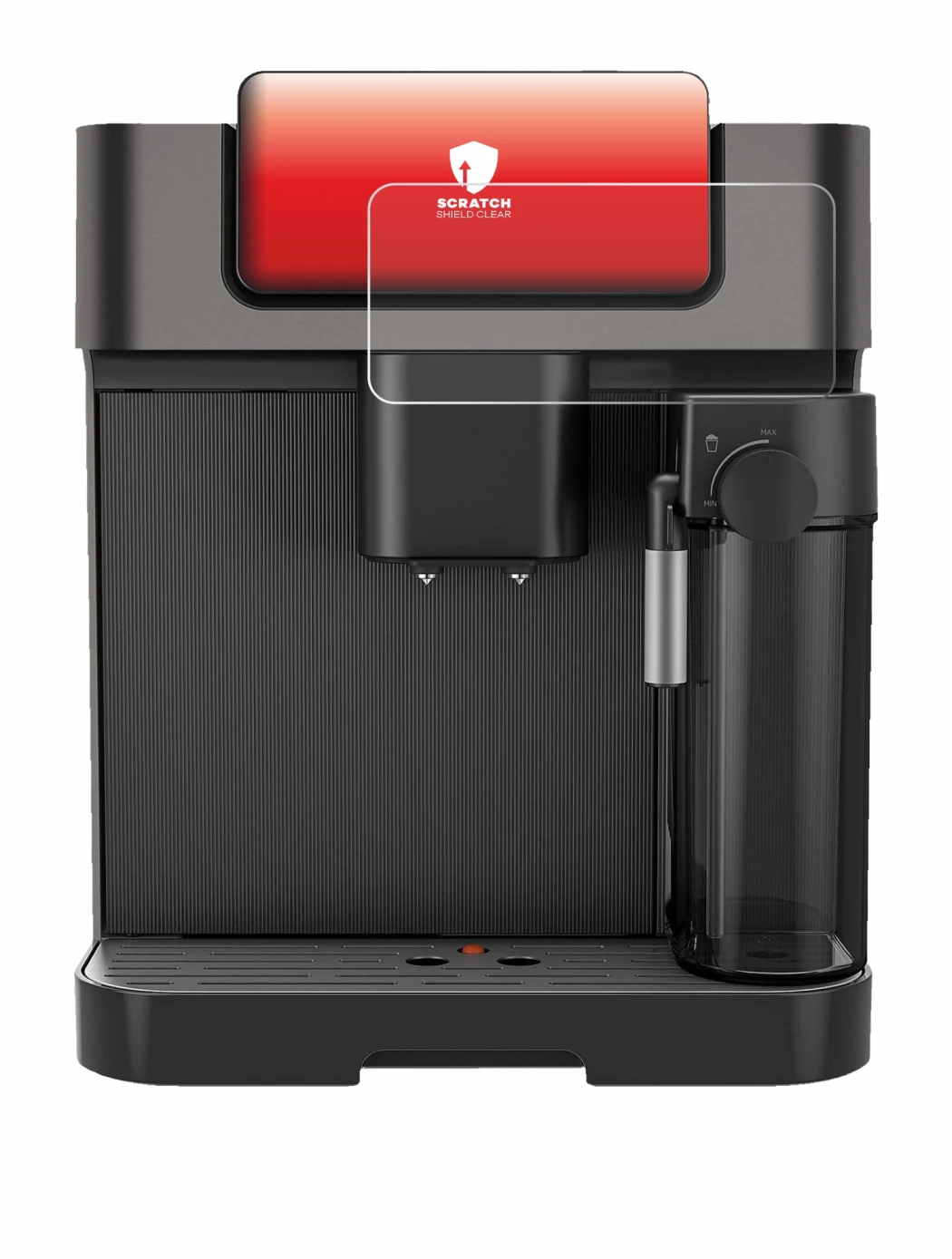 Abbildung des Geräts Grundig KVA 7230 mit einer Vielzahl des Displayschutzes.