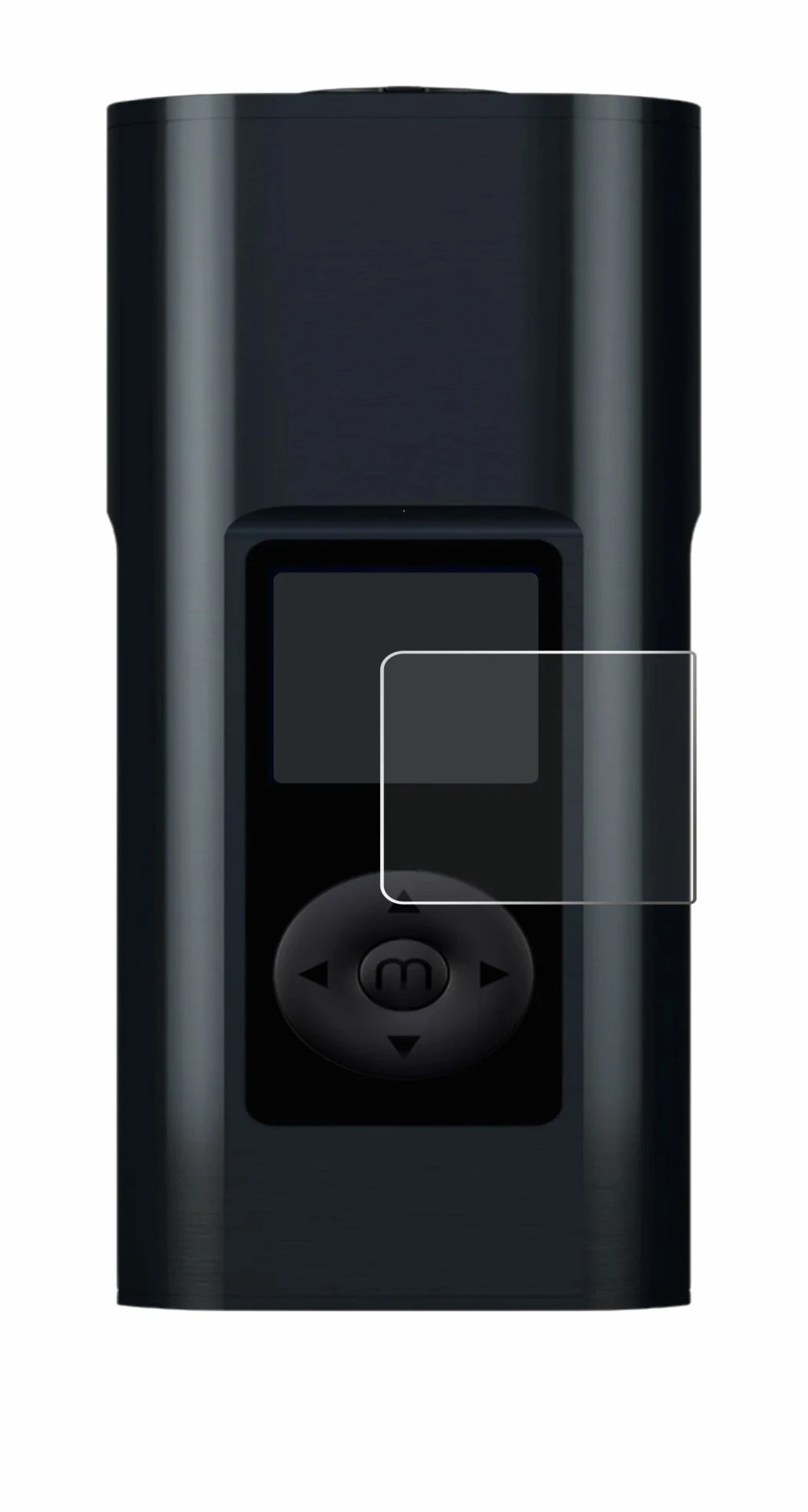 Abbildung des Geräts Arizer Solo 3 V2 mit einer Vielzahl des Displayschutzes.