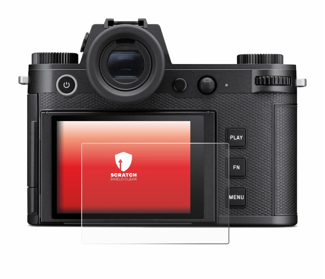 Abbildung des Geräts Leica SL3-P mit einer Vielzahl des Displayschutzes.