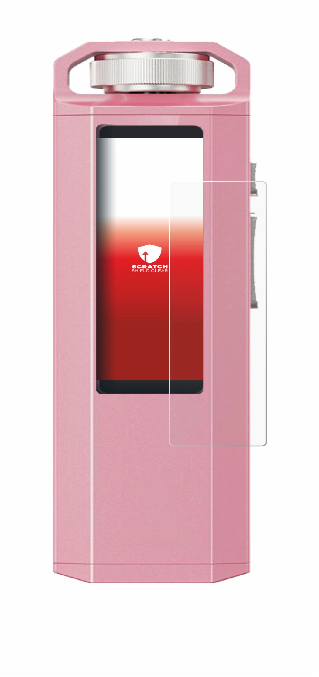 Abbildung des Geräts FiiO SnowSky Echo Nano mit einer Vielzahl des Displayschutzes.