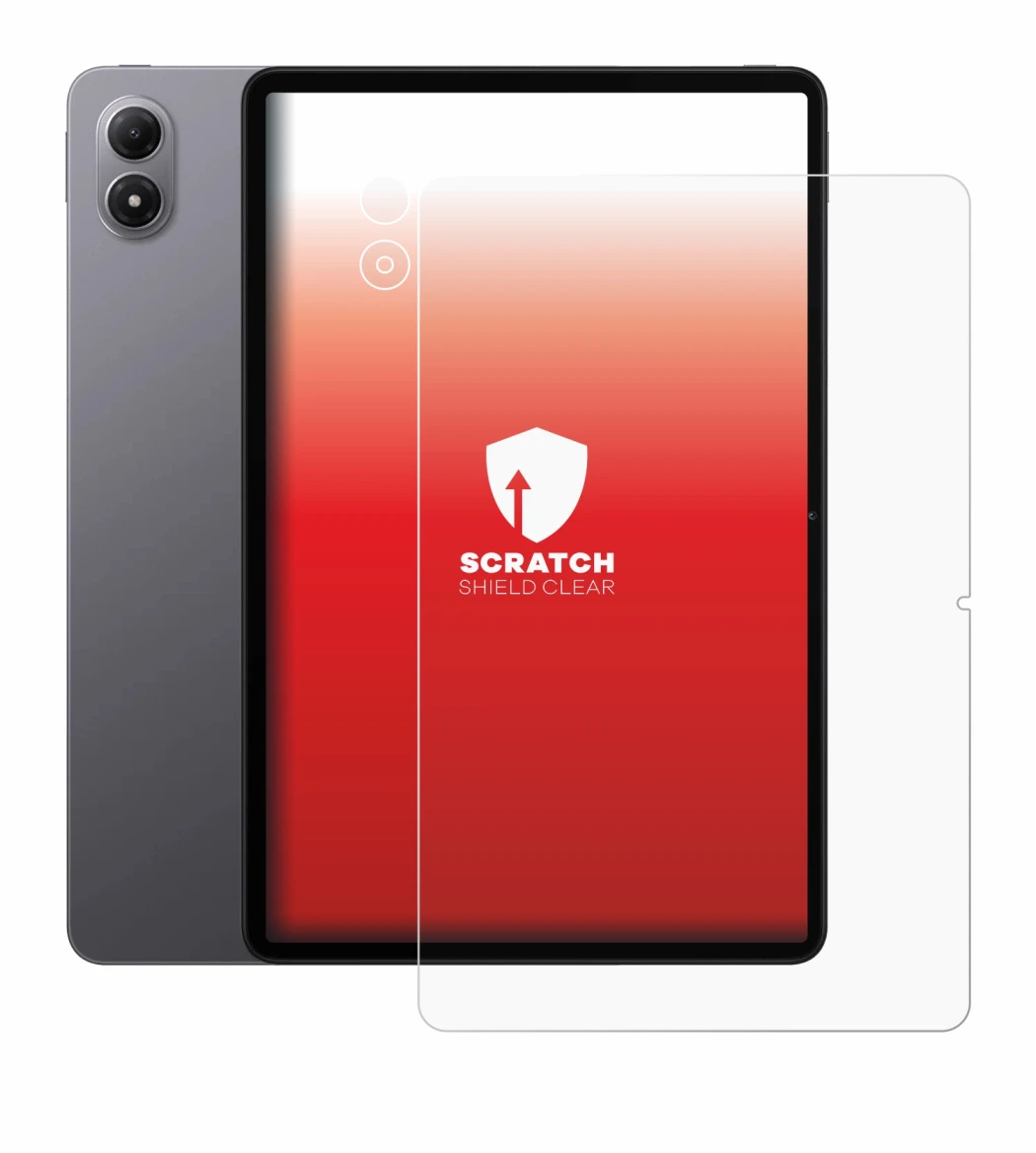 Abbildung des Geräts Xiaomi Redmi Pad 2 Pro (Display+Kamera) mit einer Vielzahl des Displayschutzes.