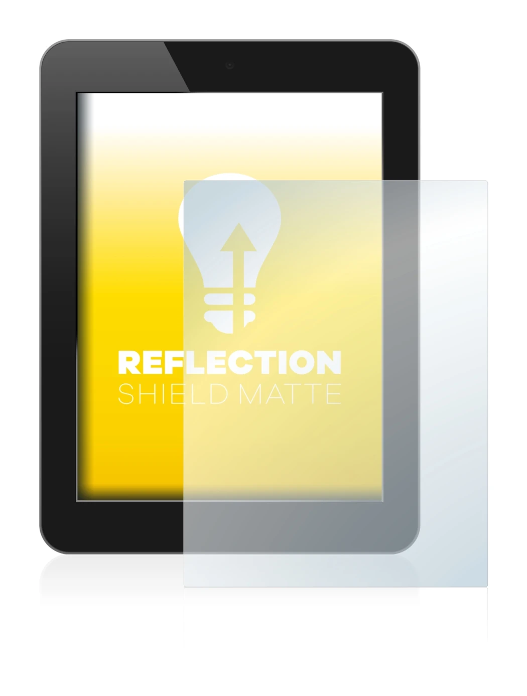 Abbildung des Geräts mit einer Vielzahl des Displayschutzes.