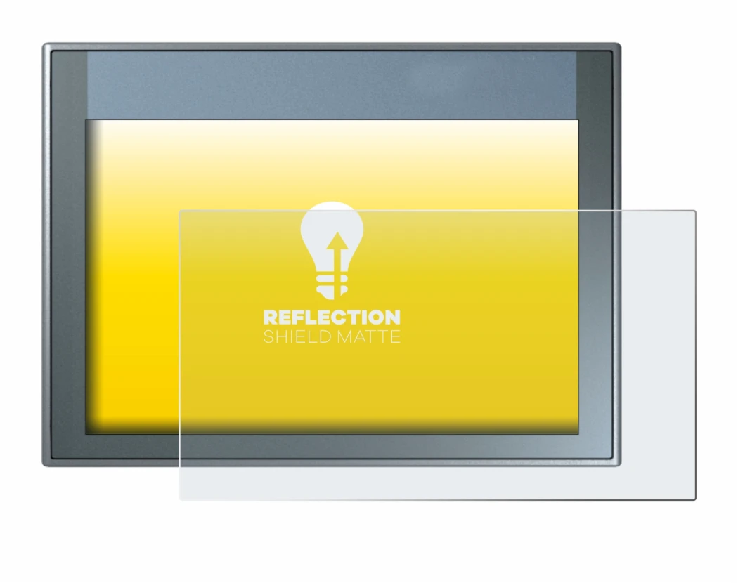 Abbildung des Geräts Siemens Simatic HMI KTP 700 Basic mit einer Vielzahl des Displayschutzes.