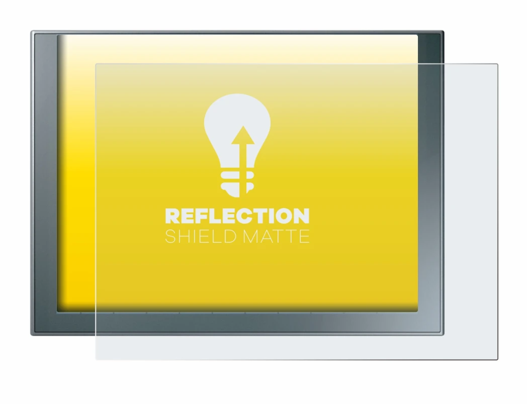 Abbildung des Geräts Siemens Simatic HMI KTP 1200 Basic mit einer Vielzahl des Displayschutzes.