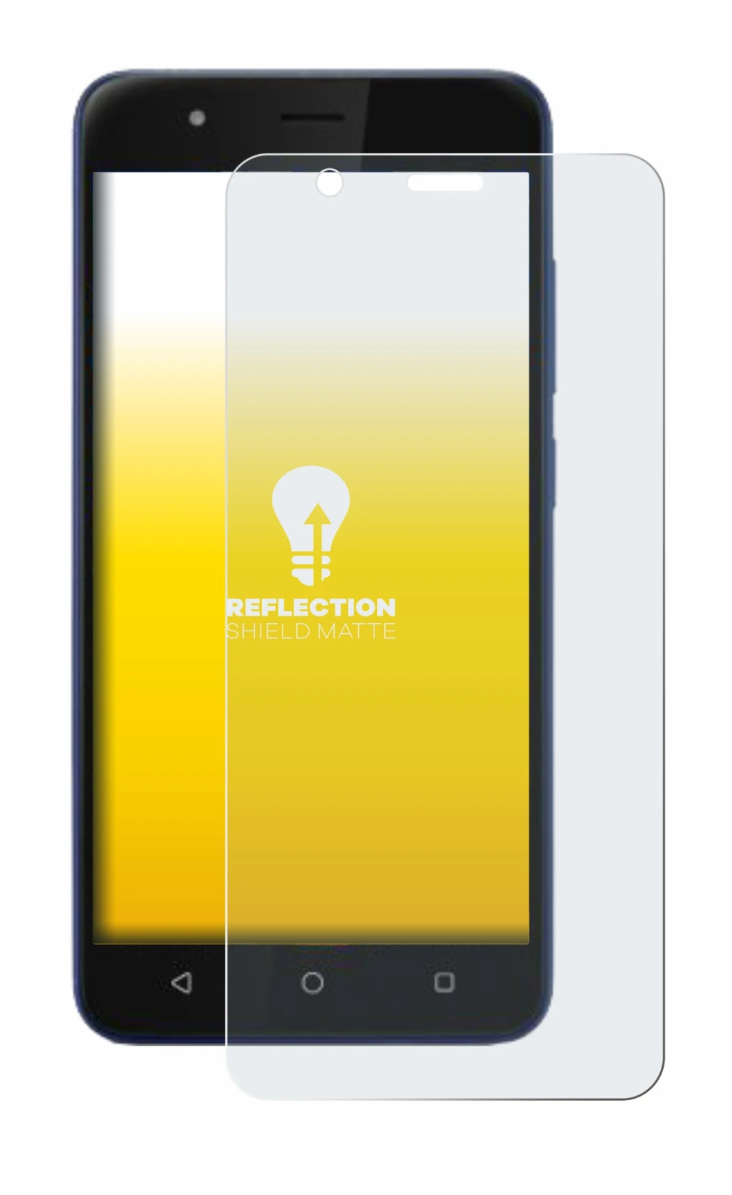 Abbildung des Geräts Gigaset GS270 plus mit einer Vielzahl des Displayschutzes.