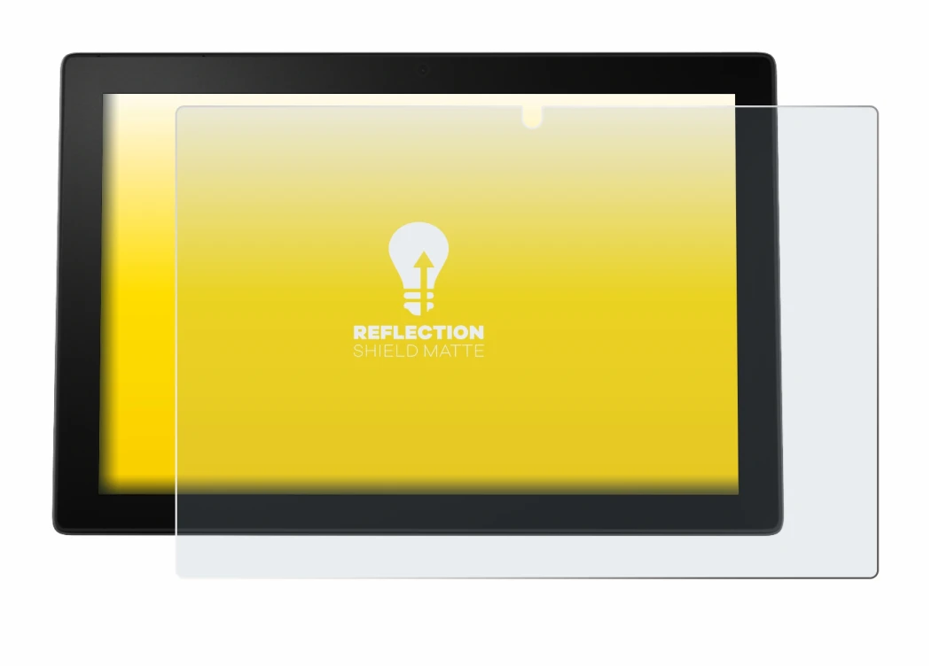 Abbildung des Geräts Lenovo Ideapad Miix 520 mit einer Vielzahl des Displayschutzes.