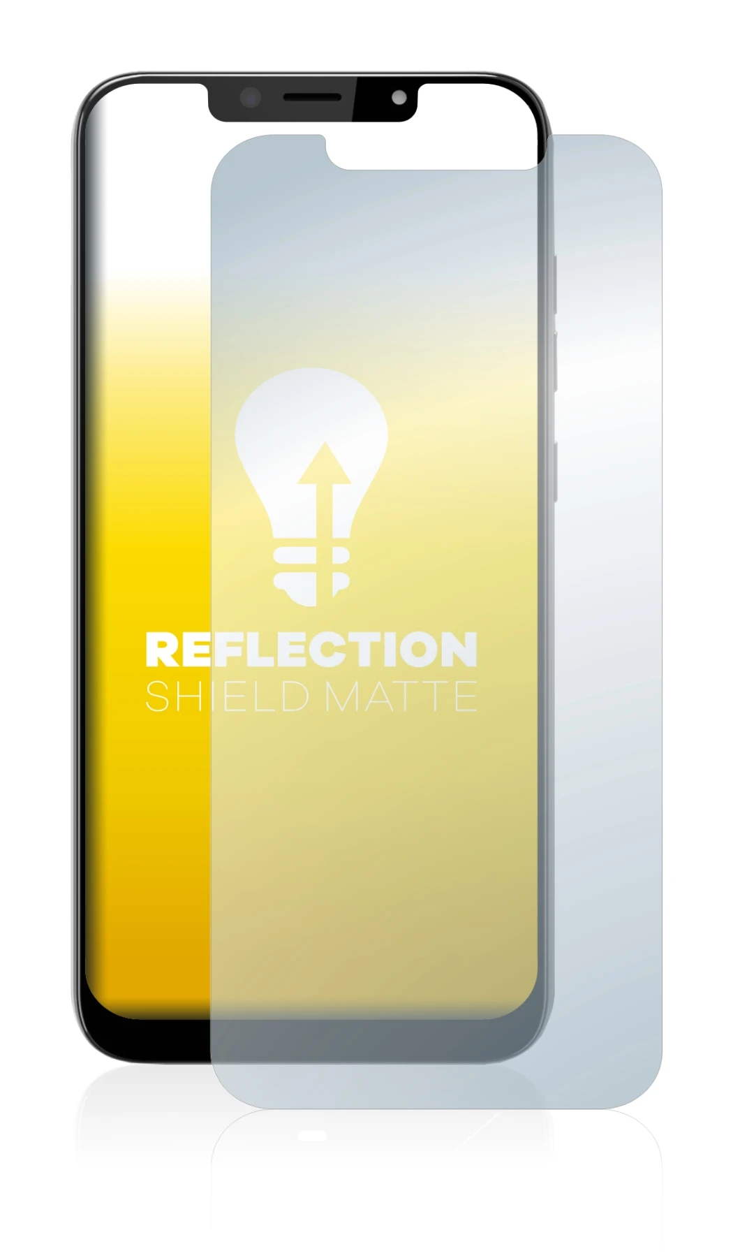 Abbildung des Geräts Gigaset GS195 mit einer Vielzahl des Displayschutzes.