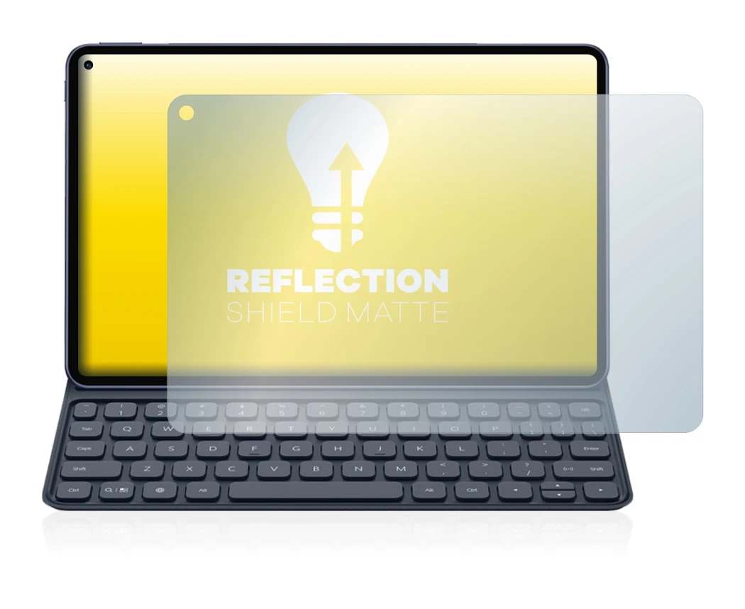 Abbildung des Geräts Huawei MatePad Pro (2019) mit einer Vielzahl des Displayschutzes.
