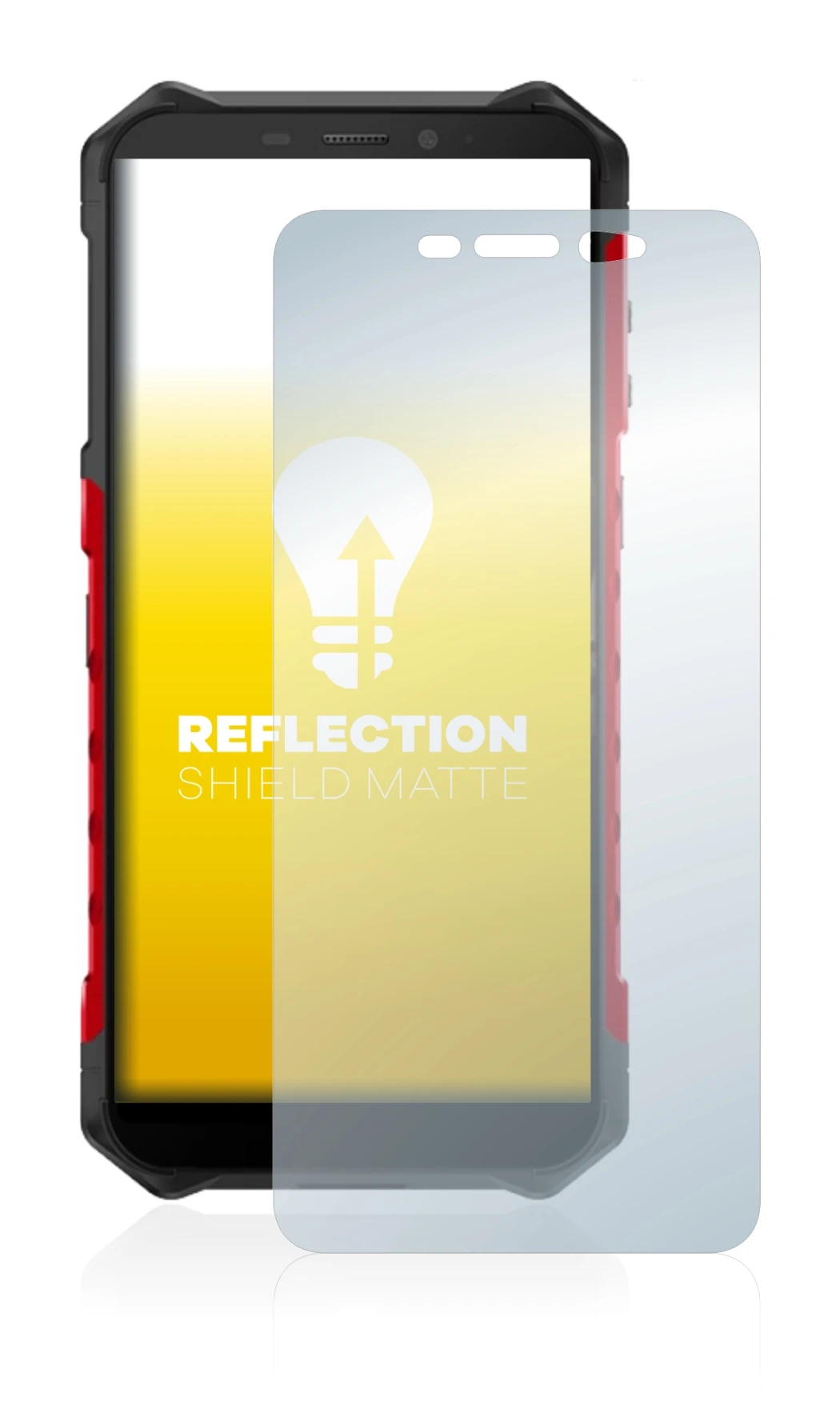 Abbildung des Geräts Ulefone Armor X5 mit einer Vielzahl des Displayschutzes.