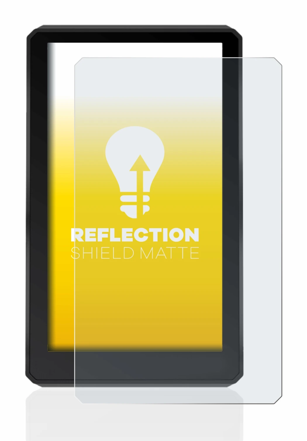 Abbildung des Geräts Garmin zumo XT mit einer Vielzahl des Displayschutzes.