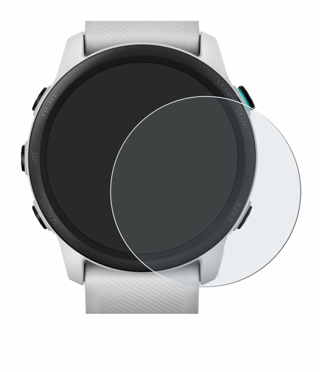 Abbildung des Geräts Garmin Forerunner 745 mit einer Vielzahl des Displayschutzes.