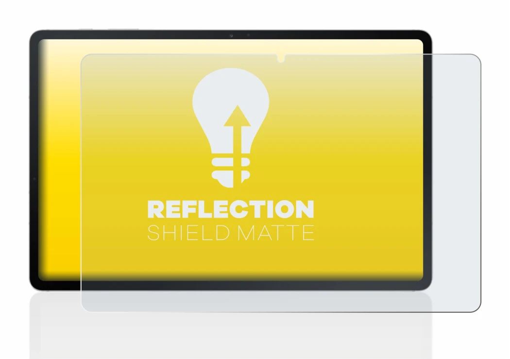 Abbildung des Geräts Samsung Galaxy Tab S7 FE (im Querformat) mit einer Vielzahl des Displayschutzes.