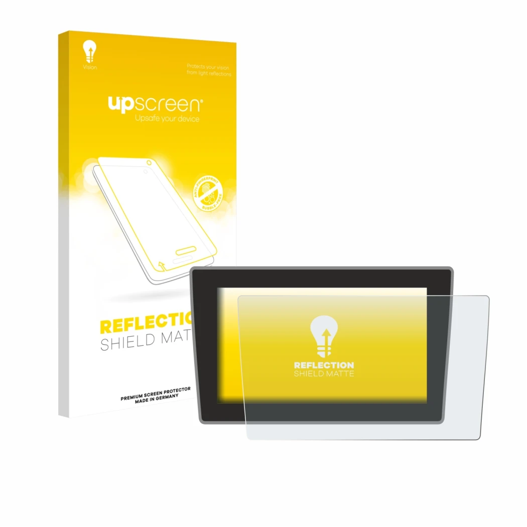 Vorderseite einer Produktverpackung mit dem Markenlogo upscreen. Daneben ist das Gerät Volkswagen Arteon Shooting Brake 2021 D