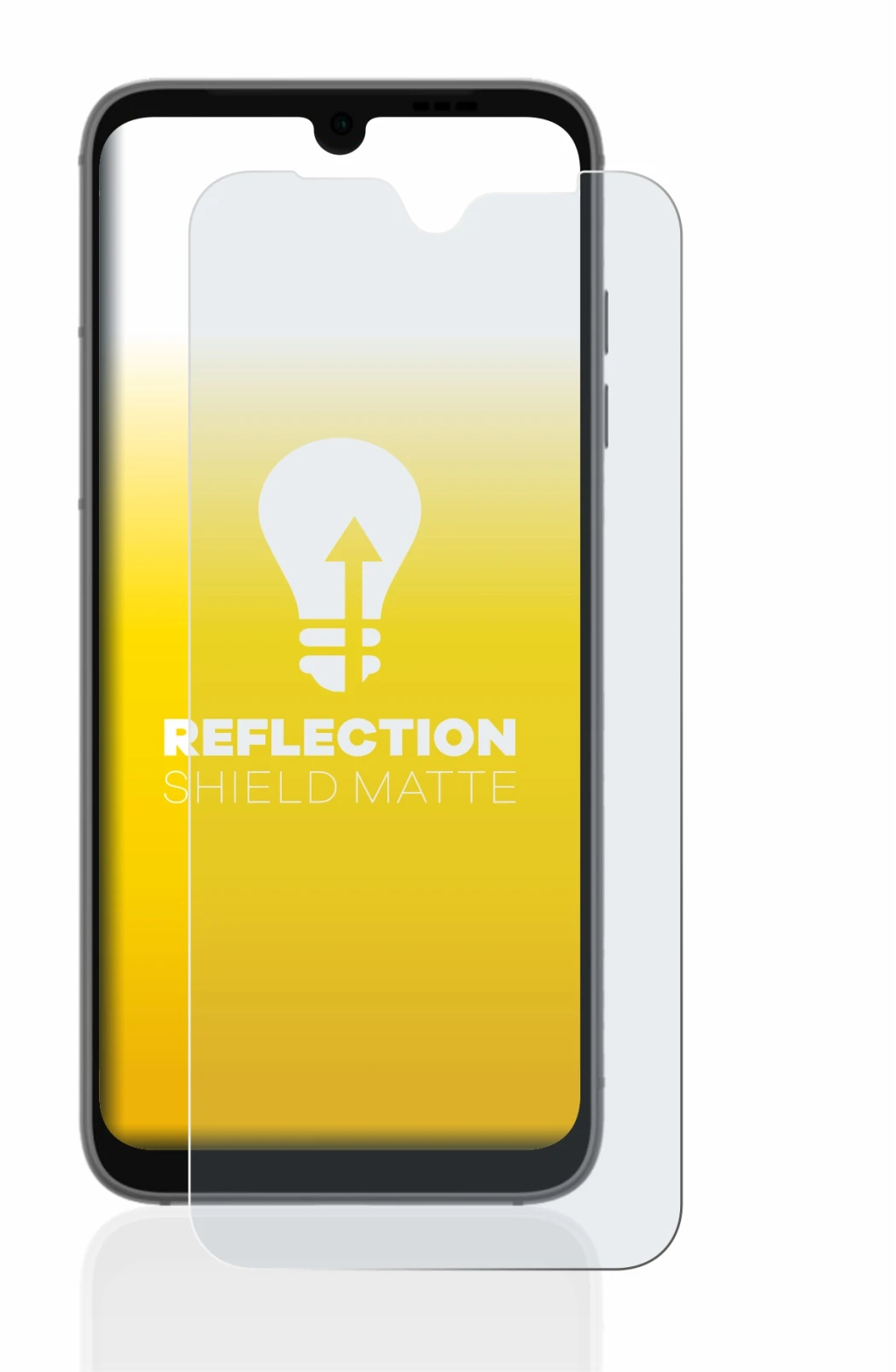 Abbildung des Geräts Fairphone 4 mit einer Vielzahl des Displayschutzes.