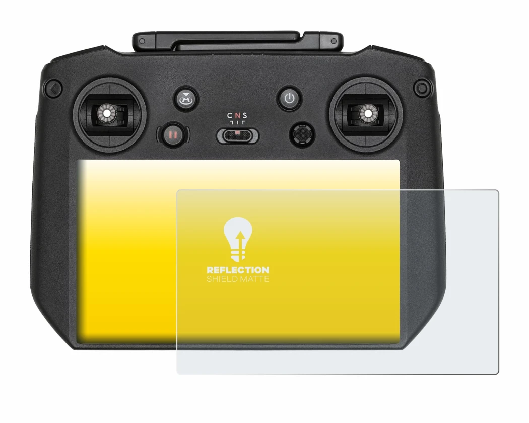 Abbildung des Geräts DJI RC Pro mit einer Vielzahl des Displayschutzes.