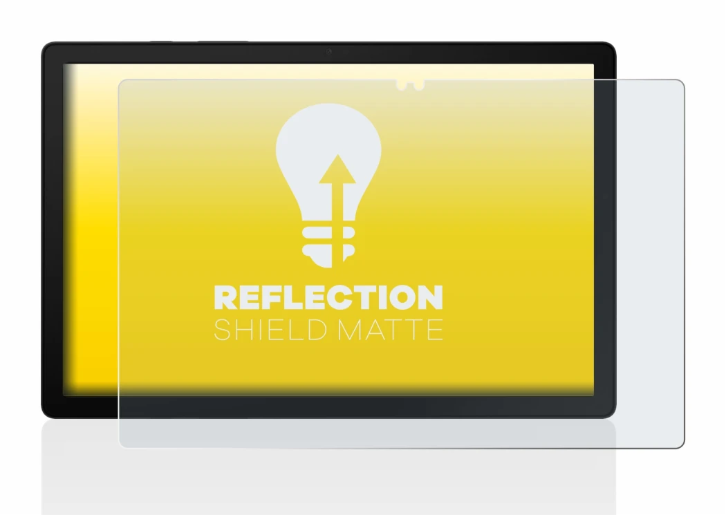 Abbildung des Geräts Samsung Galaxy Tab A8 WiFi mit einer Vielzahl des Displayschutzes.