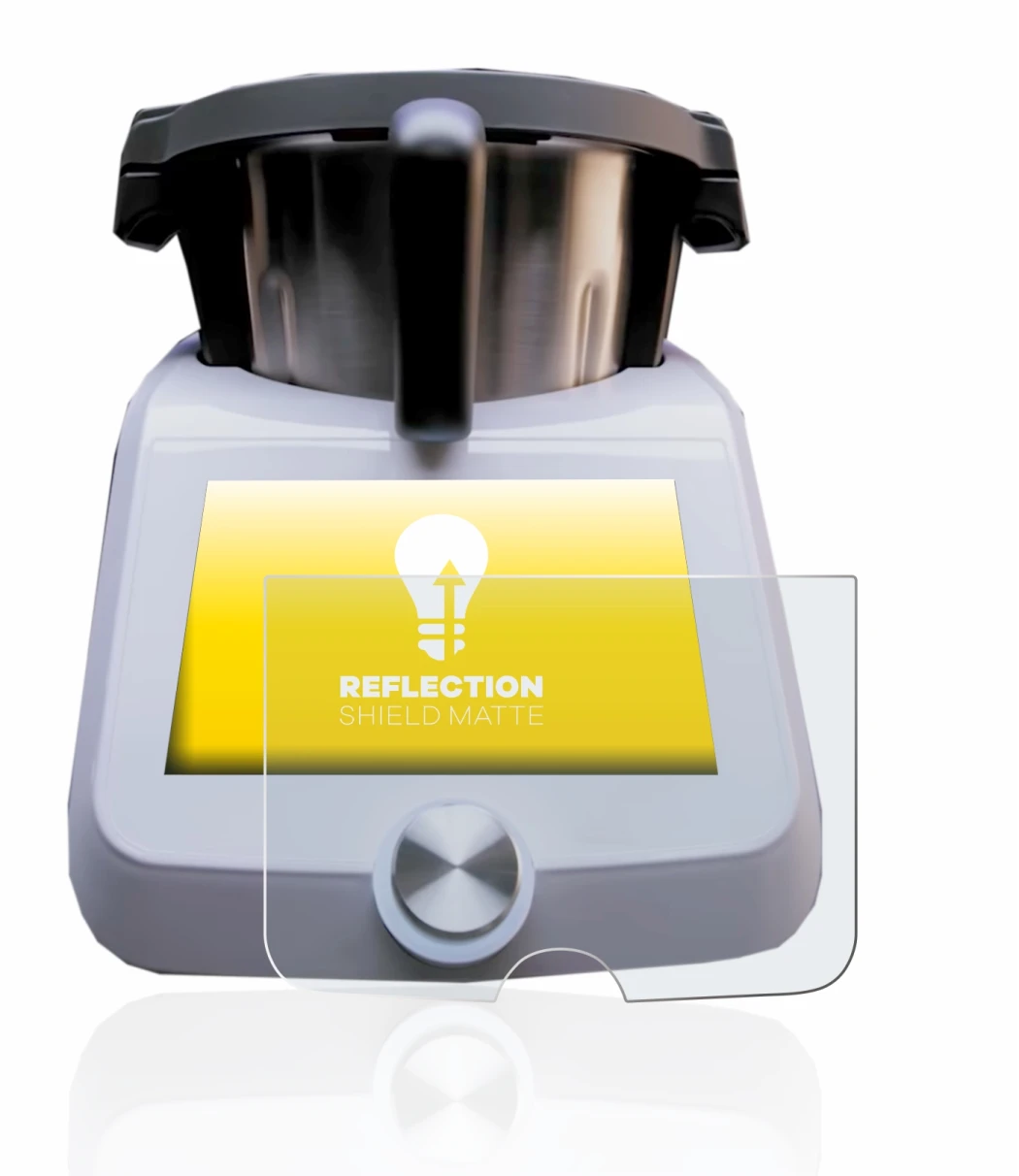 Abbildung des Geräts SilverCrest Monsieur Cuisine Smart mit einer Vielzahl des Displayschutzes.