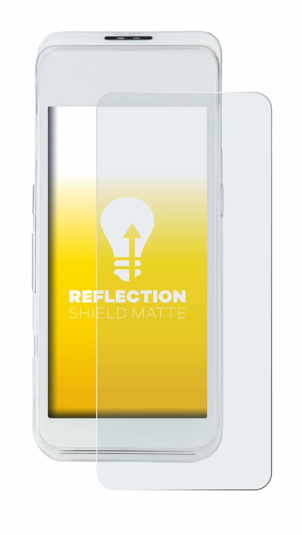 Abbildung des Geräts Pax A920 Pro mit einer Vielzahl des Displayschutzes.