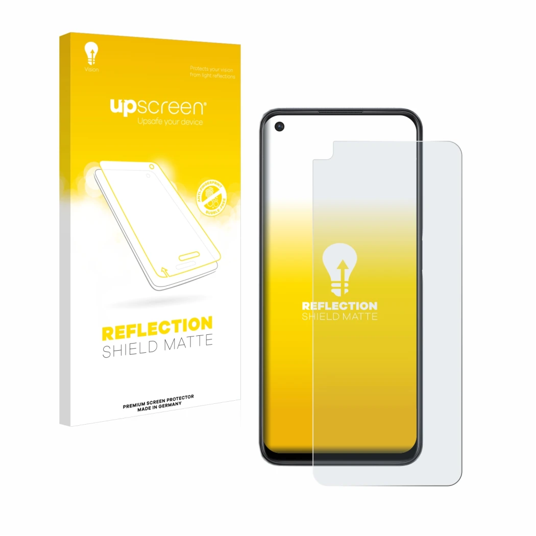 Vorderseite einer Produktverpackung mit dem Markenlogo upscreen. Daneben ist das Gerät OnePlus Nord CE 2 Lite 5G mit dem zugeh