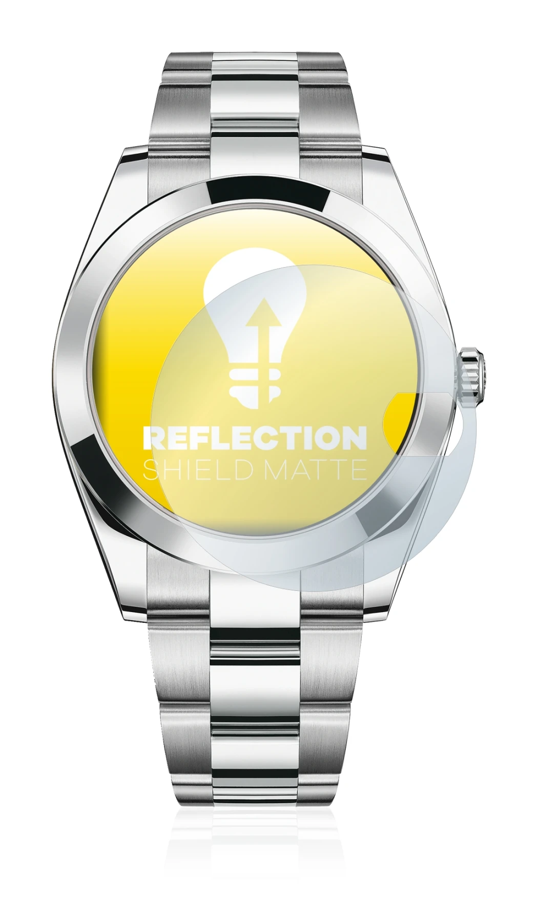 Abbildung des Geräts Rolex Datejust 41 mit einer Vielzahl des Displayschutzes.